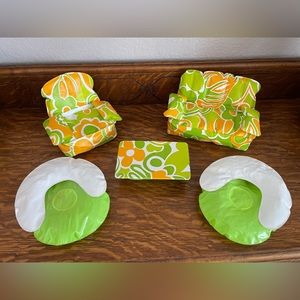 Vintage 70’s Puff n Play Barbie Blow Up Living Room Furniture